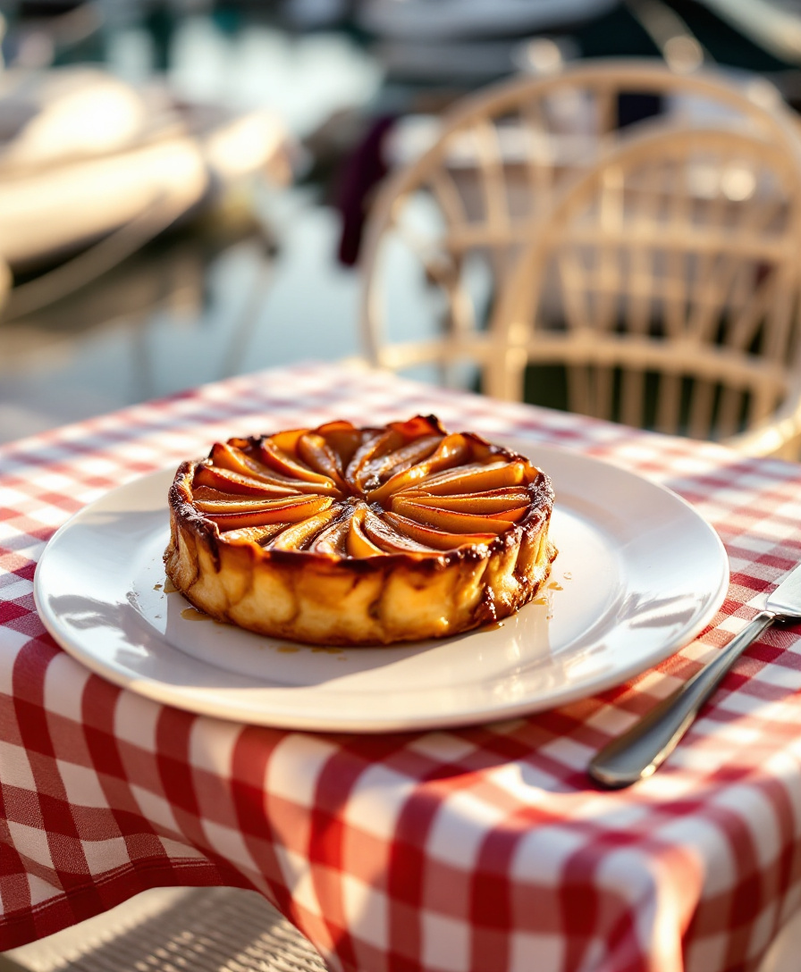 Tarte fine — un dessert maison de Chez Manou